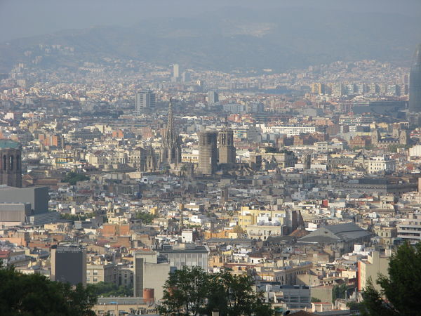 Pohled na Barcelonu, zdroj: vlastní fotoarchív